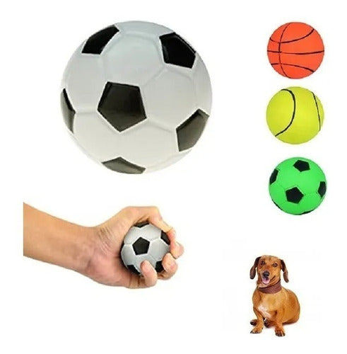 Oasis Set of 3 Bouncing Balls for Pets 2