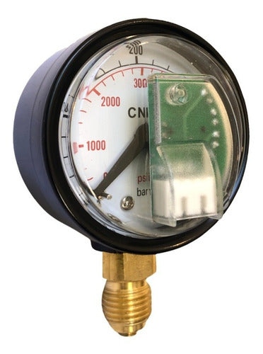 CNG Switch Key for Injection + Pressure Gauge 4