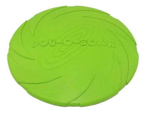 Bestia Peluda Dog Disc Floating Frisbee Rubber 15cm for Dogs 0