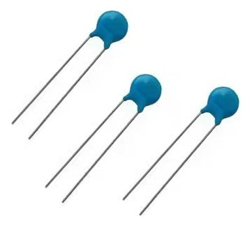 Murata Ceramic Capacitor Single Layer 68pF 1.5kV - 5 Units 1