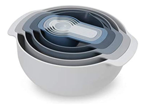 Joseph Joseph 9-Piece Nesting Mixing Bowls Set 0