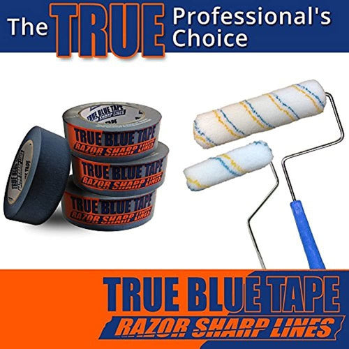 True Blue Professional Roller Covers Ideal for All Types of Painting 6 9 x 38 1