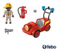 Playmobil Mini Fire Truck Duck On Call Febo 1