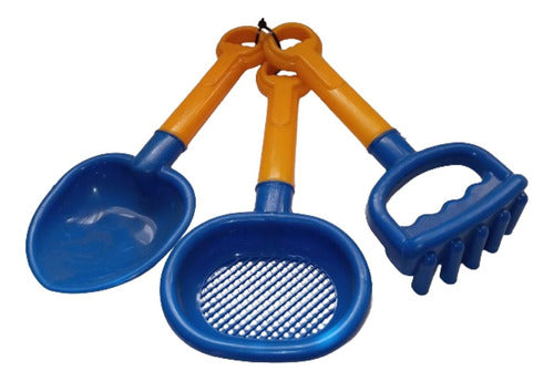 Duravit Beach Play Set: Shovel, Rake, and Sifter 0