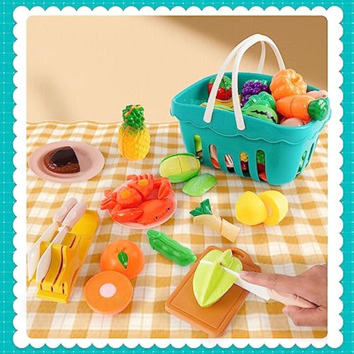 Eapura Cutting Play - Kitchen Food, Fruits and Vegetables 1