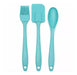 Celebrity Set of 3 Silicone Kitchen Brush, Spatula, and Spoon for Baking 2