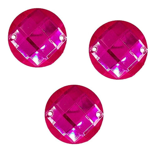 Faceted Round Sewing Gems 12mm Colors x 500 Units 2