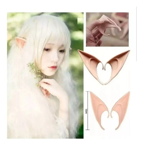 X 12 Units Elvish Elf Gnome Fairy Cosplay Halloween Ears 1