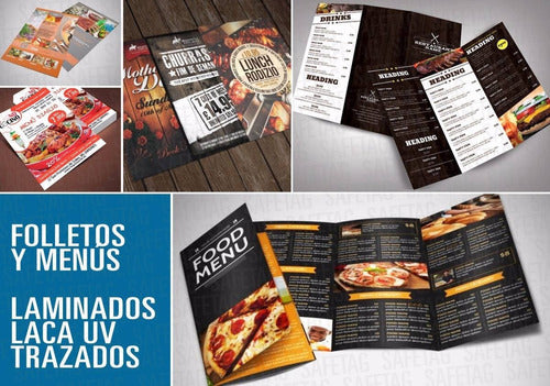 Afiches Flyers Folletos Brochure Catalogos Dipticos Postales 1