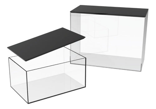 LETATEC Acrylic Box with Lid, Display Case/Container CTA-254040 0