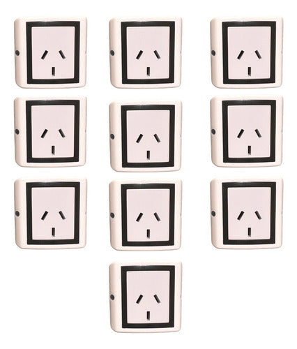 Ciocca Exterior Socket 20 Amp Pack of 10 3