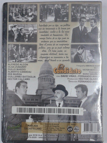**The Candidate - Brand New Sealed Original DVD - MCBMI** - El Candidato - Dvd Nuevo Original Cerrado - Mcbmi