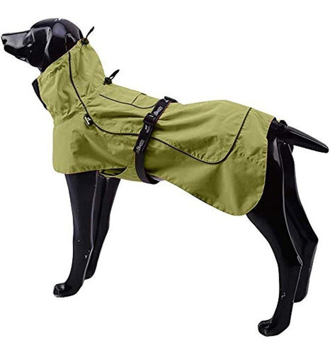 Tellpet Waterproof Dog Jacket - Reflective Orange 0