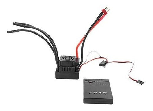 Esc Controlador De Velocidad Electronico 120a +card Para Rc 0