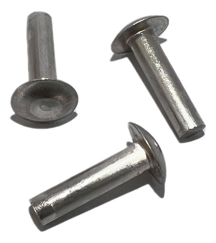 Solid Aluminum Rivet 5 x 10 mm Dome Head Pack of 100 Units 0