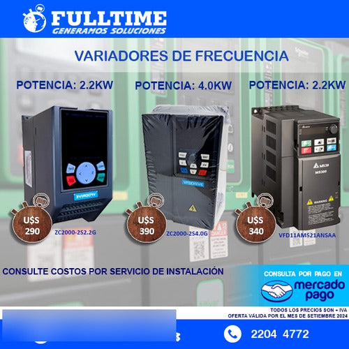 VFDDRIVE Variador De Frecuencia 1