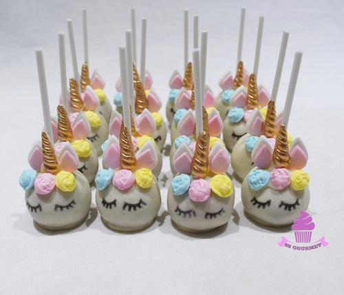 SS GOURMET Unicorn Themed Sweet Table for 40 People with Cake, Cupcakes, and Cake Pops 4