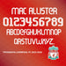 Liverpool Typography 2023-2024 and Editable Numbers 1