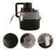 Eshop Bessia Liquid and Solid Vacuum Cleaner Round Car 12V 1