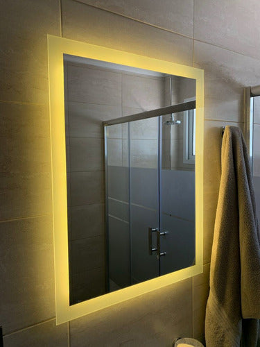 Decolife Rectangular LED Mirror 80x60 cm - Special Offer 2