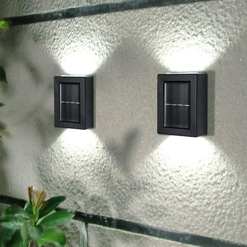 Purare Technologic Solar LED Lanterns X 2 Units Bidirectional Outdoor 1