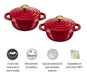 Set 2 Mini-cocotte 11cm - Rojo Air 5