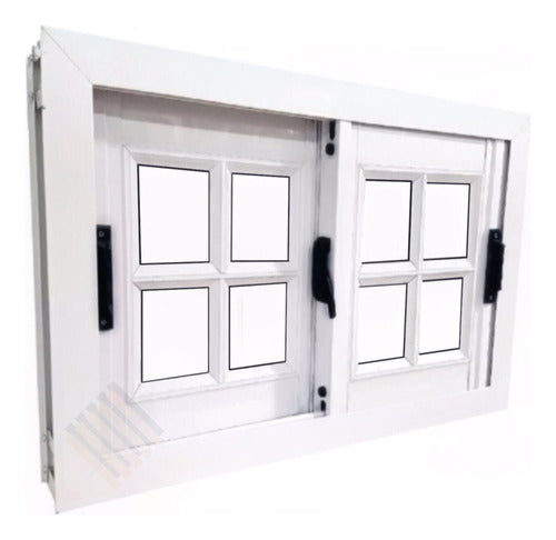 Aberturas Ibañez 120x60 Window with Glass Pane - Ideal for Kitchen 0