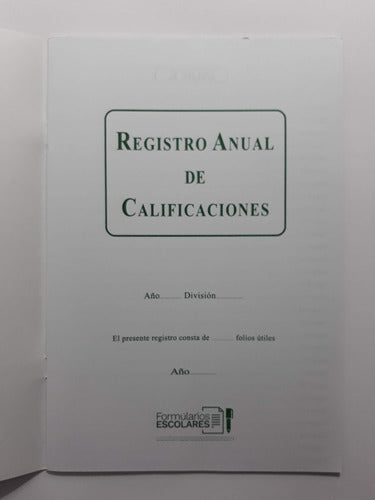 Annual Grading Register FA56B 3