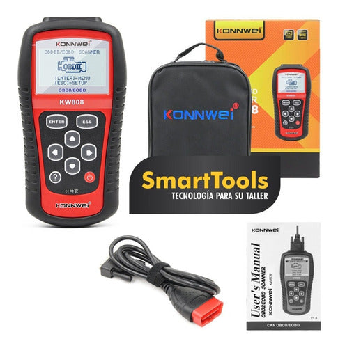 Konnwei KW808 Automotive Scanner Portable Cars 1