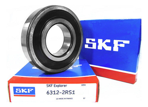 SKF Rodamiento 6312 -2rs (60mm X 130mm X 31mm) Francia 0