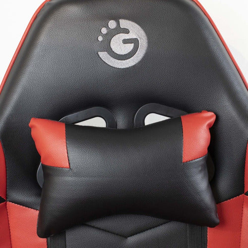 Goldtech Gamer Red and Black Rotary Desk Chair 3