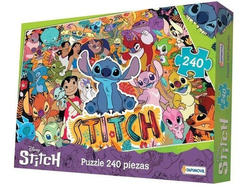 Tapimovil Puzzle Rompecabezas Stitch Disney 240 Piezas Tapimovil 0