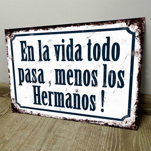 Puerta3 Chapa Retro Vintage Cartel Cuadro Decorativo Frases Cfb313 0