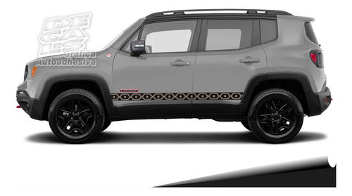 Arlon Jeep Renegade Guarda Pampa Sticker Set 7