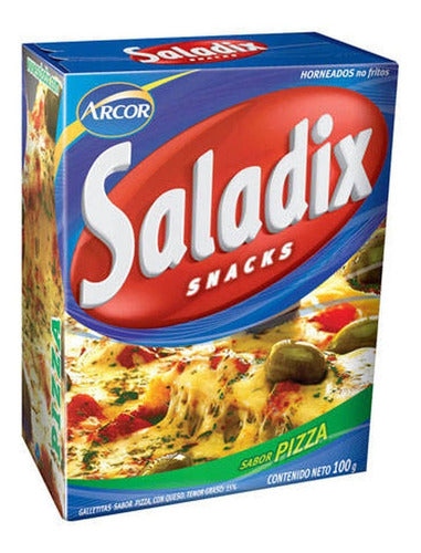 Krachitos Saladix Snack Pizza Box 100g x6 0