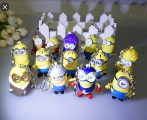 Minions Keychain with Light and Sound - Collection of 10 + Shipping 4