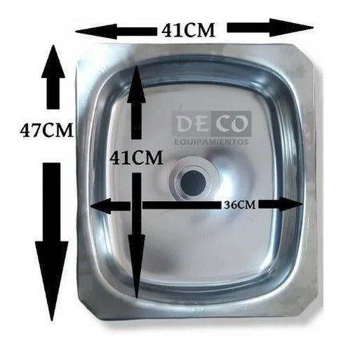 Deco Equipamientos Bajomesada 1.60 Mas Granito Entero - Mueble Cocina Armado 5