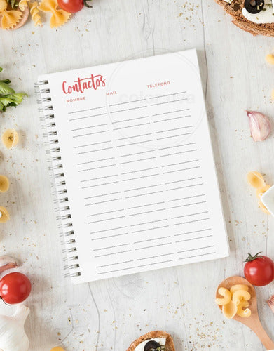 Printable Color Recipe Planner PDF 5