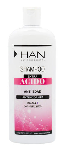 Han Extra Acid Kit Shampoo + Rinse + Large Hair Mask 1
