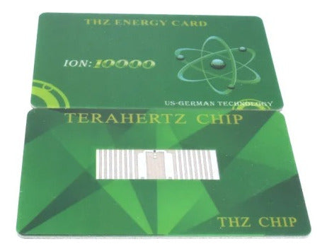 THZ ENERGY CARD: Tarjeta De Bioenergía Terahercios Con Iones 10000 Cc 1