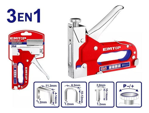 Engrampadora Emtop 3 En 1 1