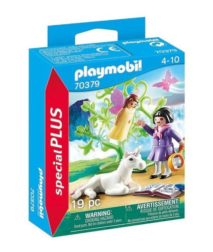 Playmobil Fairy Researcher with Baby Unicorn Book 0