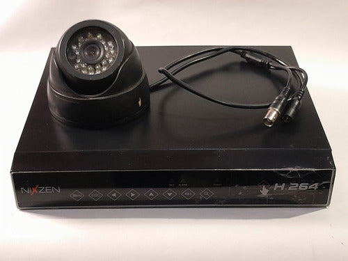 Dvr Nixzen 4 Ch Analogico + 1 Camara  Sin Acceso A Internet 0