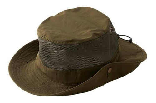 Ganga Shop Gorro Sol Pescador Ala Ancha Sombrero Camping Varios Colores 4