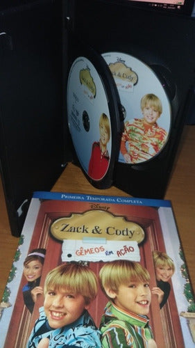 Dvd Zack E Cody Gêmeos Em Ação 1 Temporad Original Raro 123z 3