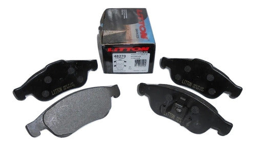 Litton BRK Tensa Kangoo 2 Brake Disc and Pad Kit 1