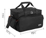 Ibvivic High Capacity Gig Band Cable File Bag, 600d Oxford C 1