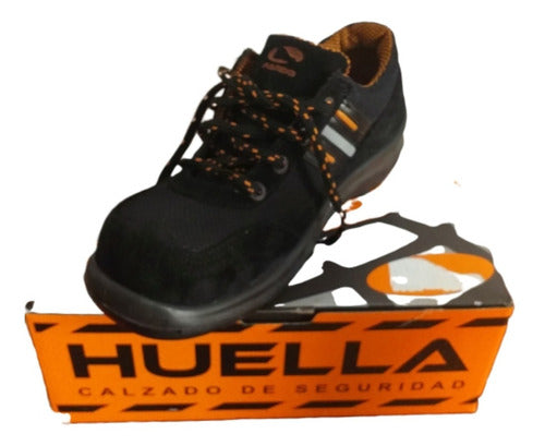 Certified Ultra Resistant Brown Work Shoe with Steel Toe 1
