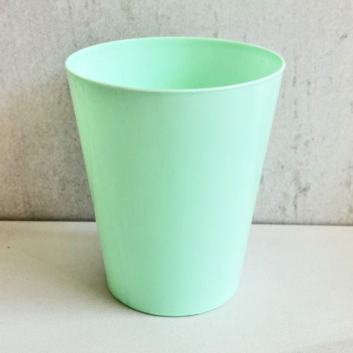 10 Disposable Hard Flexible Pastel Color Plastic Cups 3