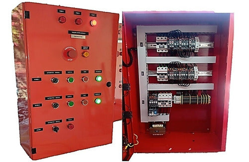 FAO Fire Fighting Standardized Starting Panels 50 Hp+j 0